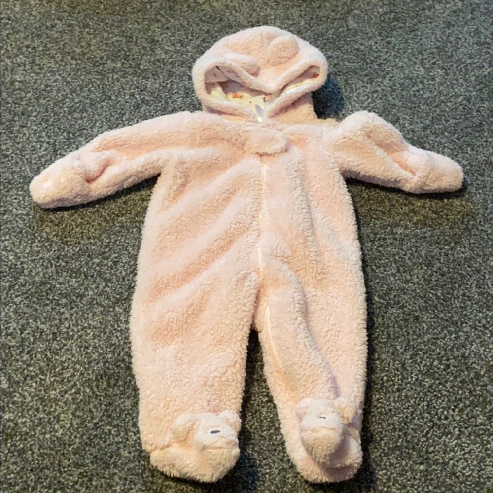 Baby girl snowsuit